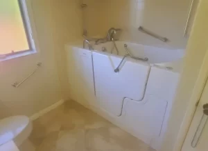 Water Mill Bathroom Remodel for Senior Citizens 02 300x219